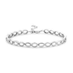 Bracelet Silver Rose