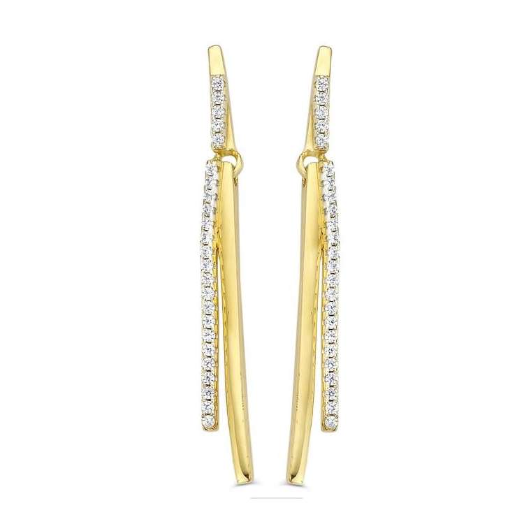Boucles d'oreilles Silver Rose