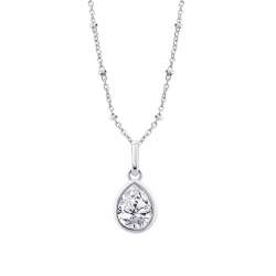 Collier Lotus Silver