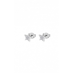 Boucles d'oreilles Lotus Silver