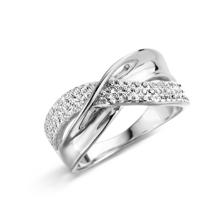 Bague Silver Rose