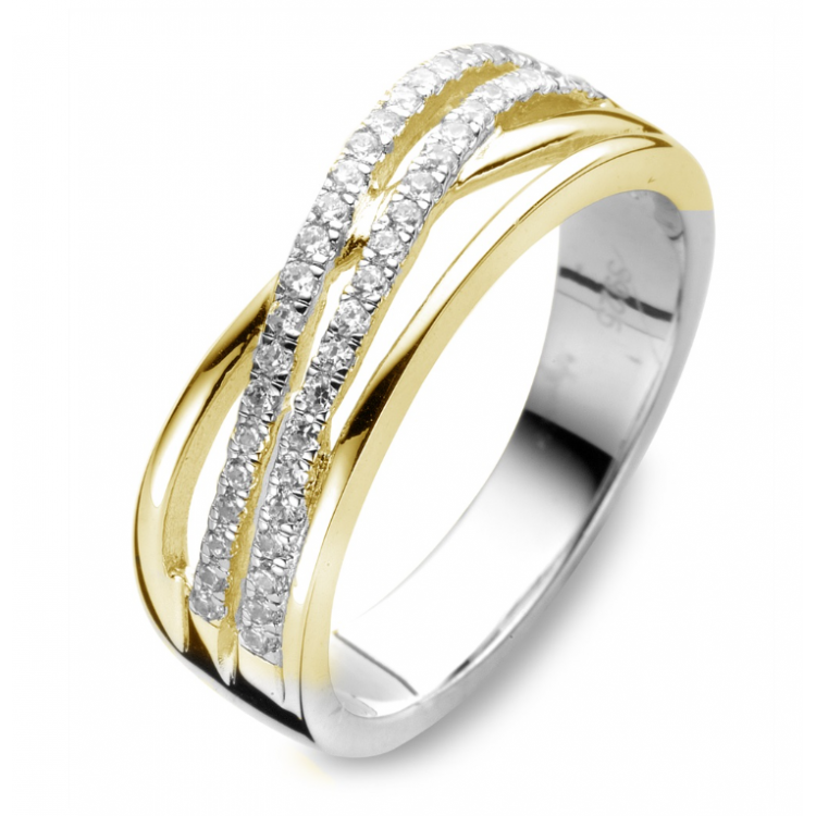 Bague Silver Rose