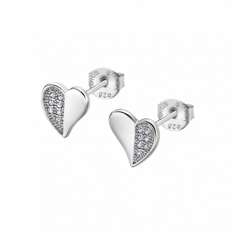 Boucles d'oreilles Lotus Silver