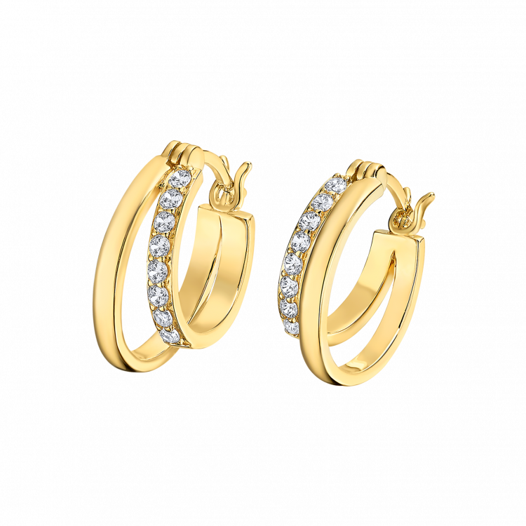 Boucles d'oreilles Lotus Silver