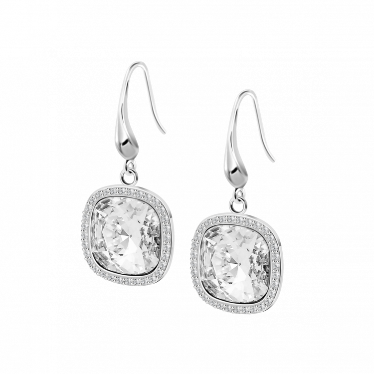 Boucles d'oreilles Lotus Silver