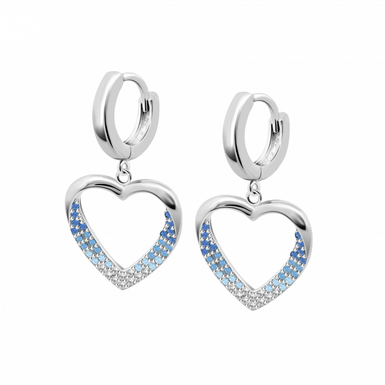 Boucles d'oreilles Lotus Silver