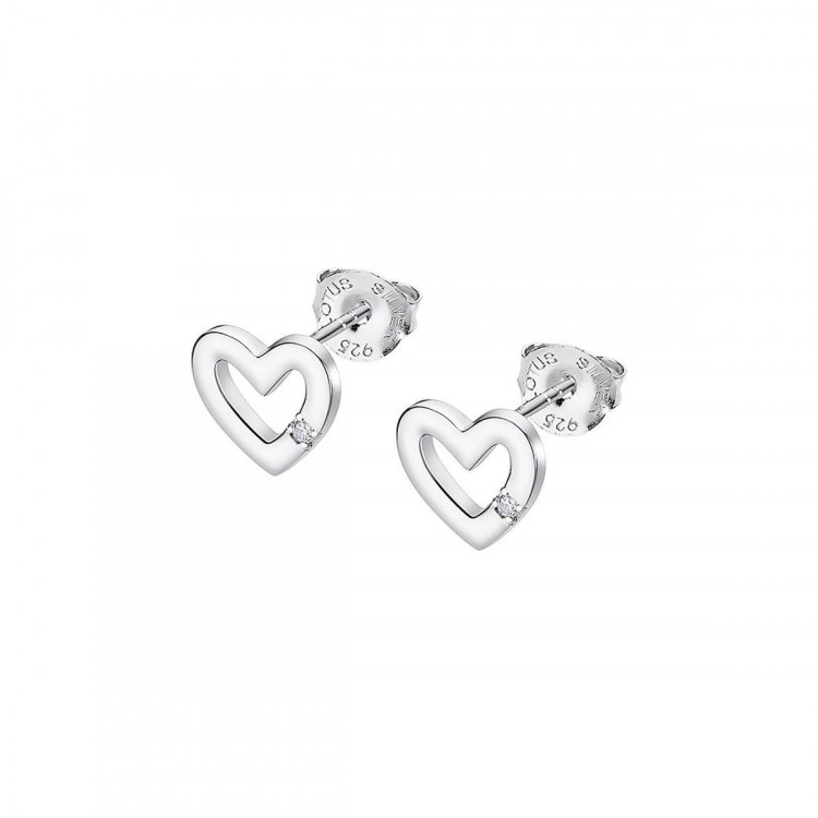 Boucles d'oreilles Lotus Silver