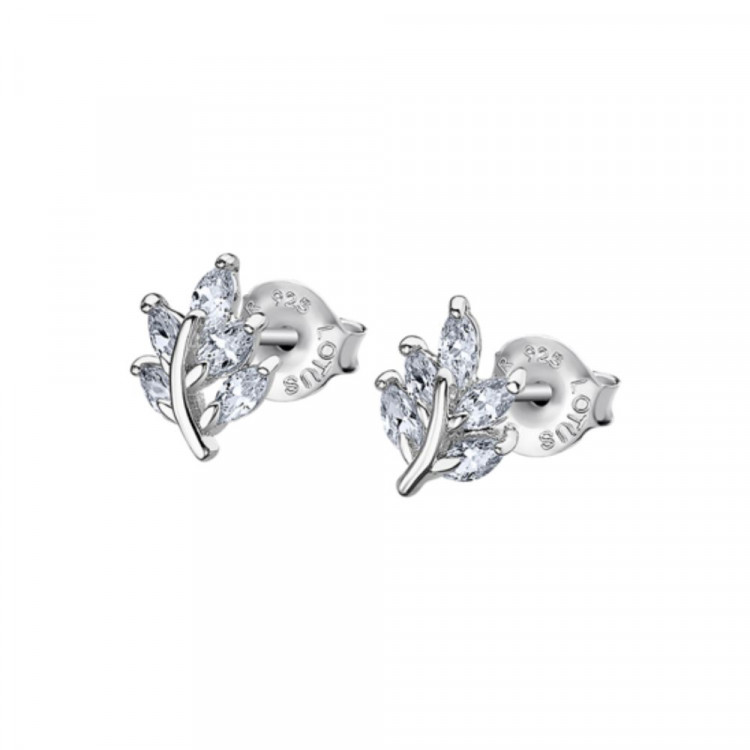 Boucles d'oreilles Lotus Silver