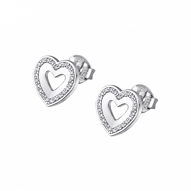Boucles d'oreilles Lotus Silver
