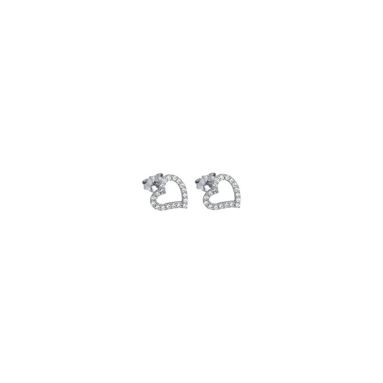 Boucles d'oreilles Lotus Silver