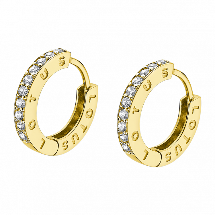 Boucles d'oreilles Lotus Silver