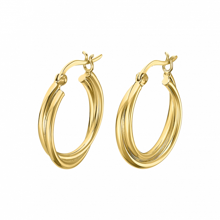 Boucles d'oreilles Lotus Silver