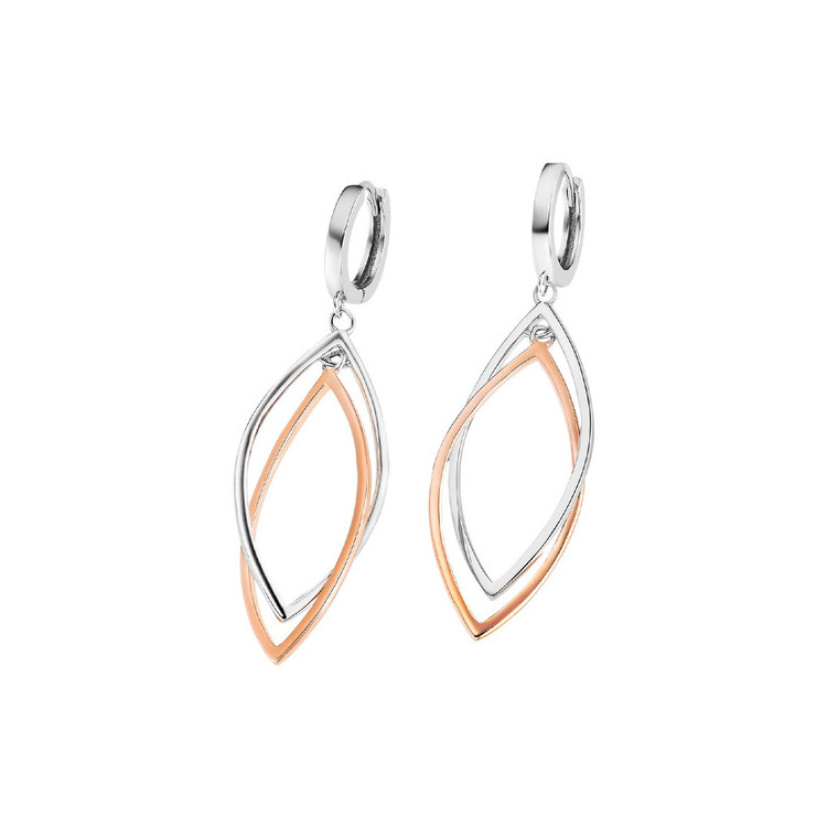 Boucles d'oreilles Lotus Silver
