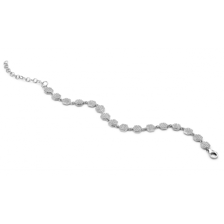 Bracelet Silver Rose