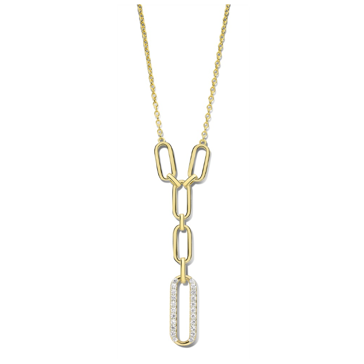 Collier Silver Rose
