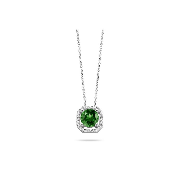 Collier Silver Rose