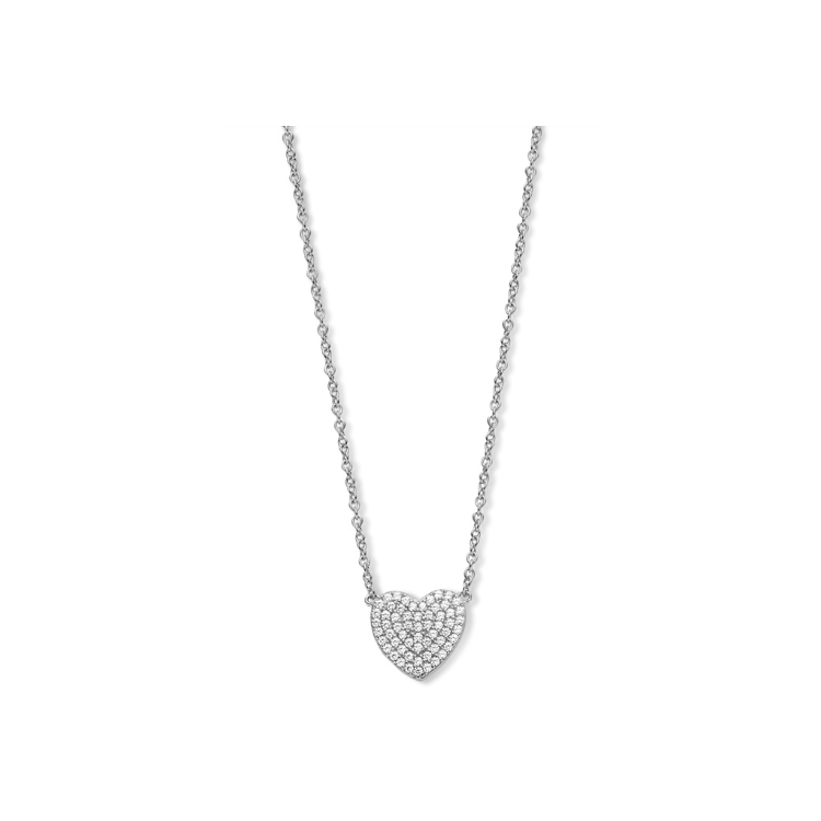 Collier Silver Rose