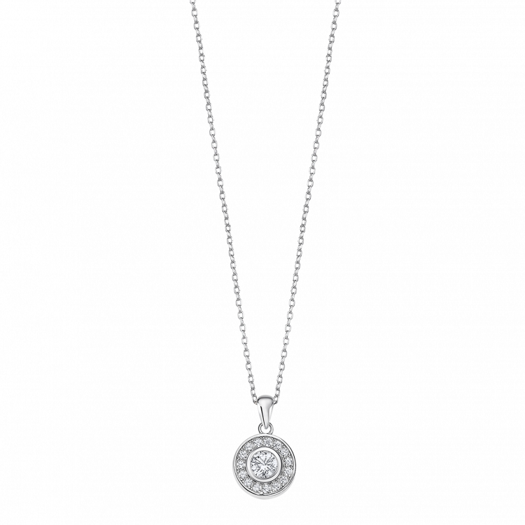 Collier Lotus Silver