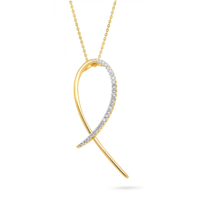 Collier Silver Rose