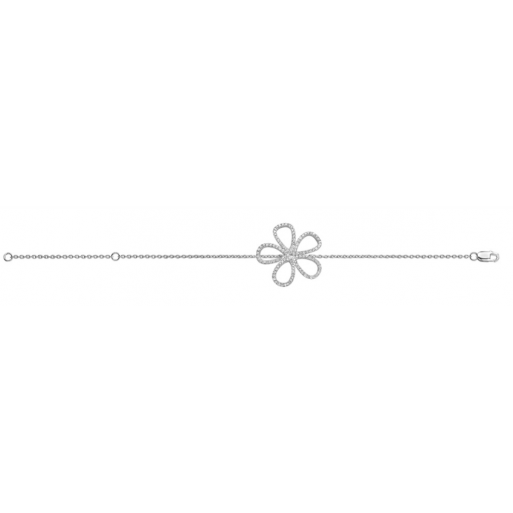 Bracelet Silver Rose