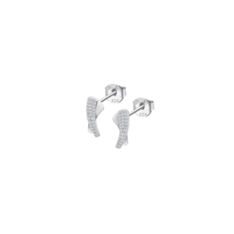Boucles d'oreilles Lotus Silver