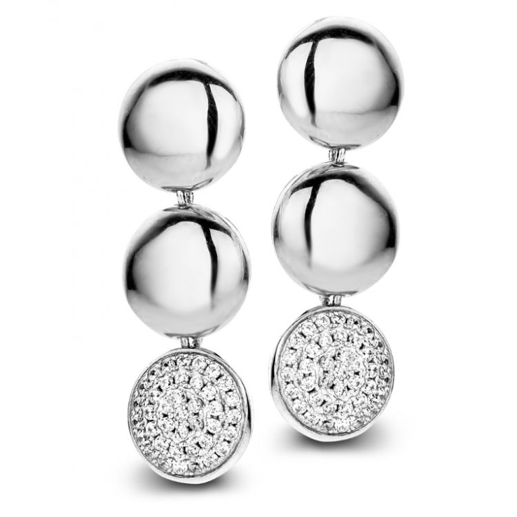 Boucles d'oreilles Silver Rose Boucles d'oreilles Silver Rose