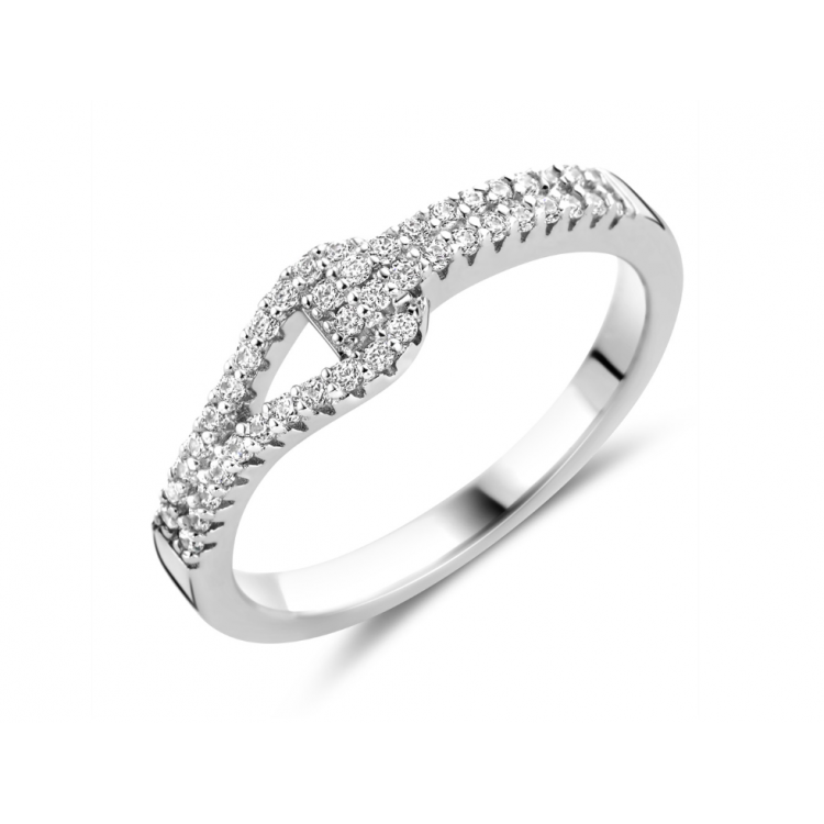 Bague Silver Rose