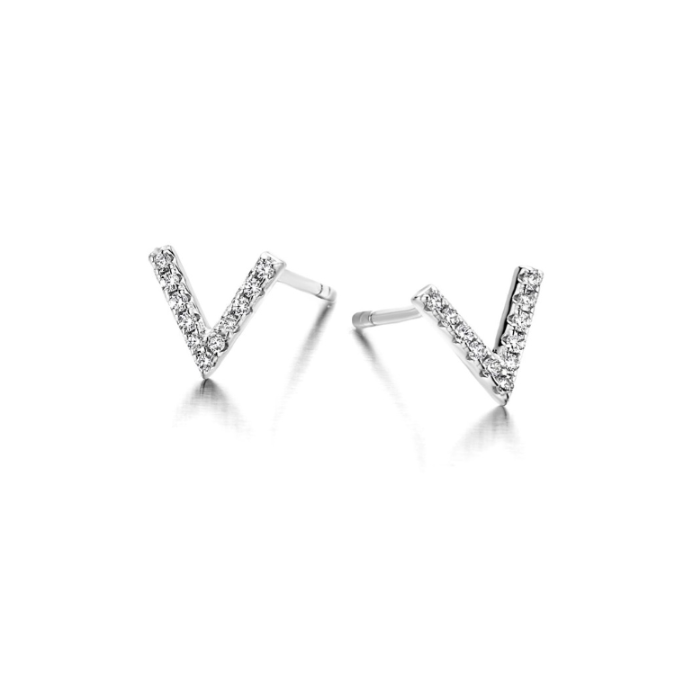 Boucles d'oreilles Silver Rose