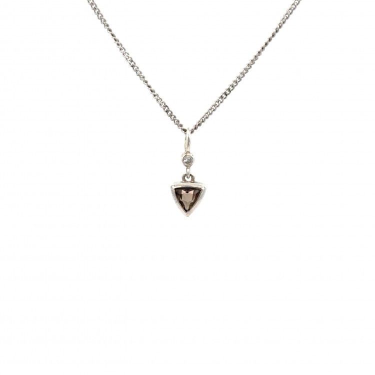 Collier argent