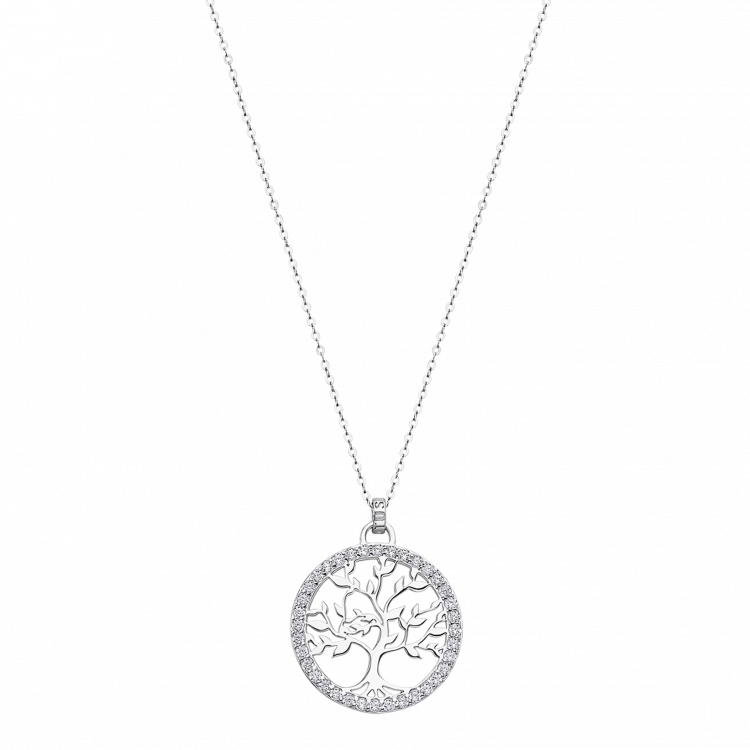 Collier Lotus Silver