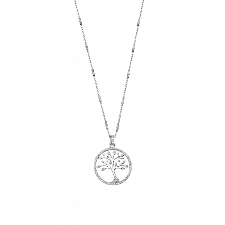 Collier Lotus Silver