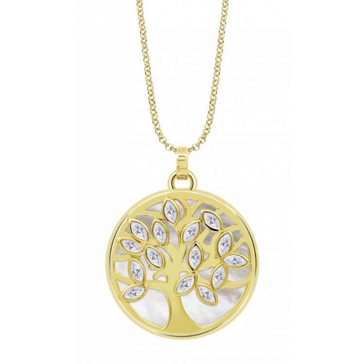 Collier Lotus Silver