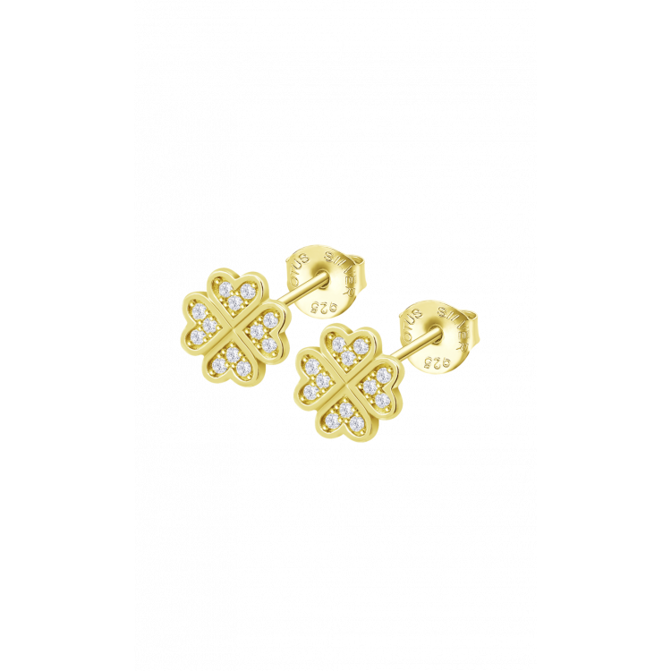 Boucles d'oreilles Lotus Silver