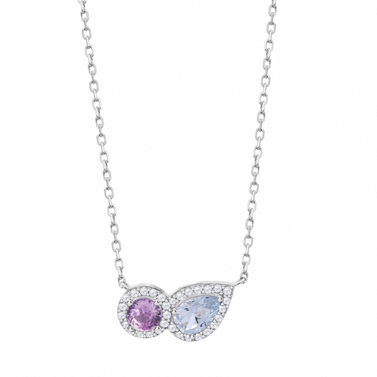 Collier Lotus Silver