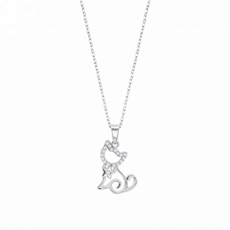 Collier Lotus Silver