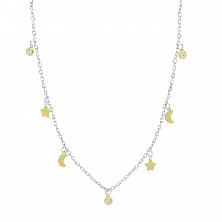 Collier Lotus Silver