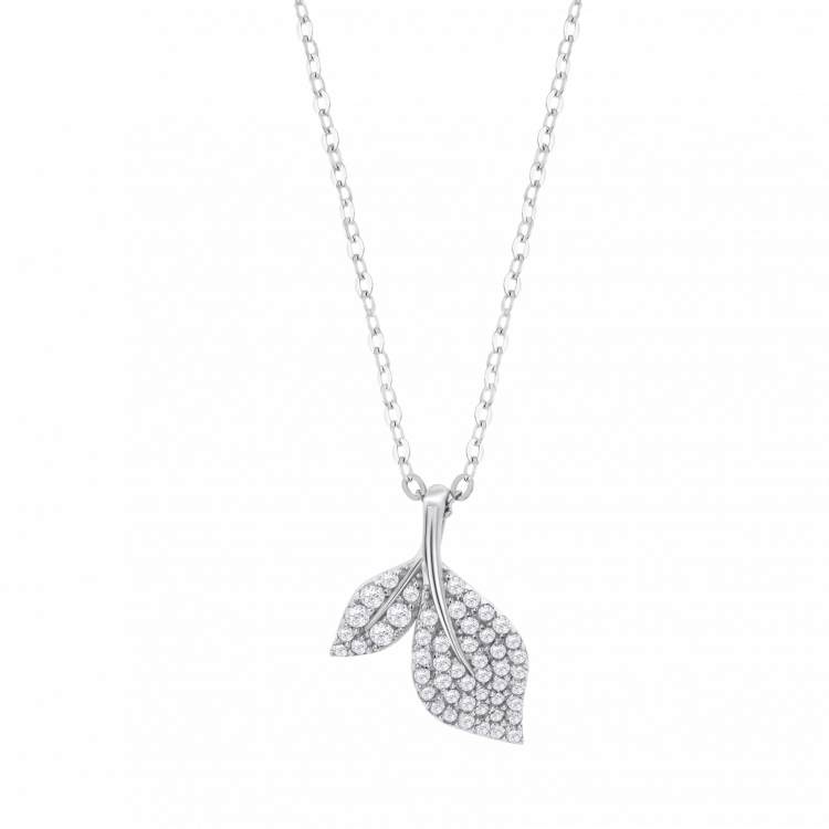 Collier Lotus Silver