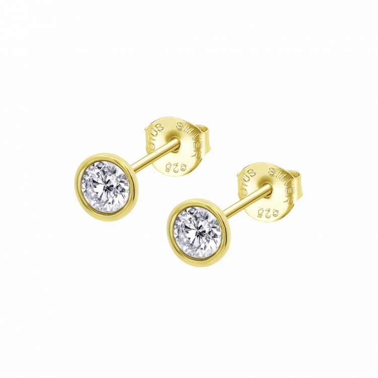 Boucles d'oreilles Lotus Silver