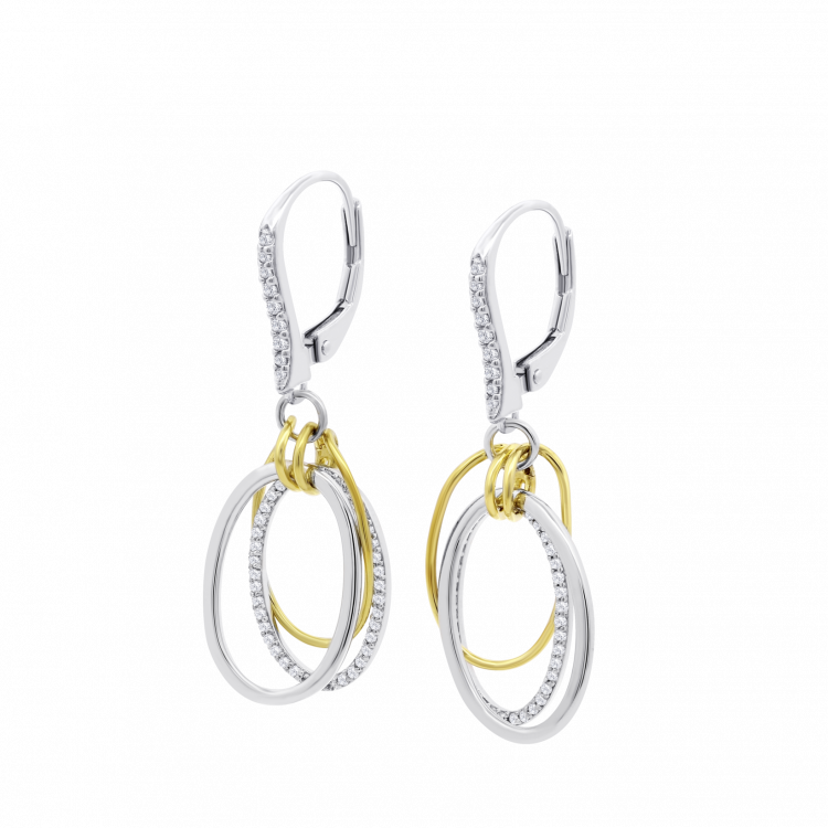 Boucles d'oreilles Lotus Silver