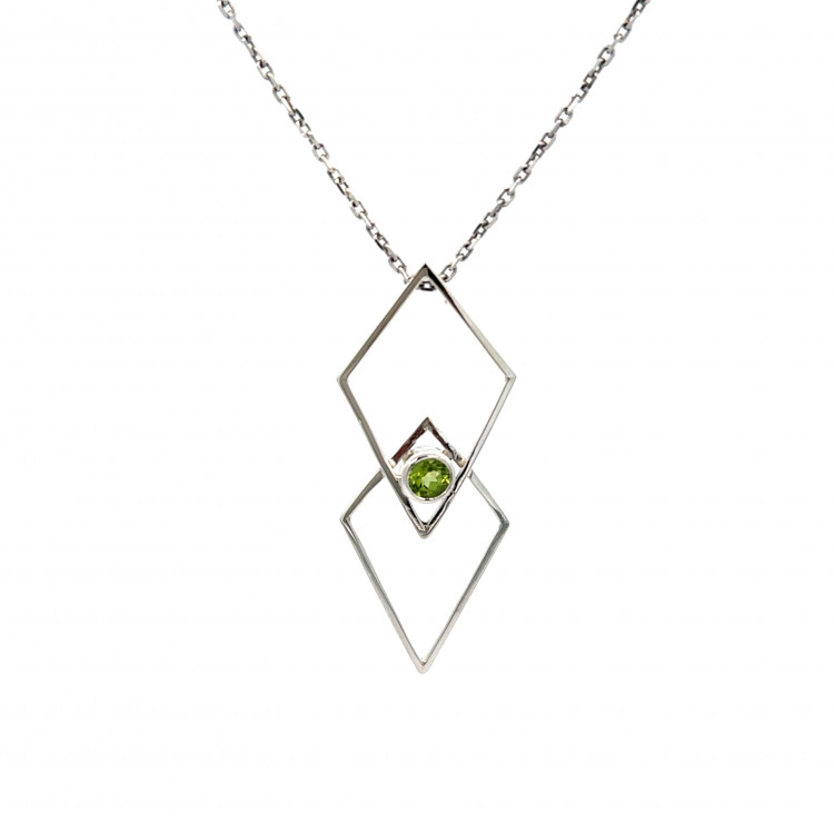 Collier argent