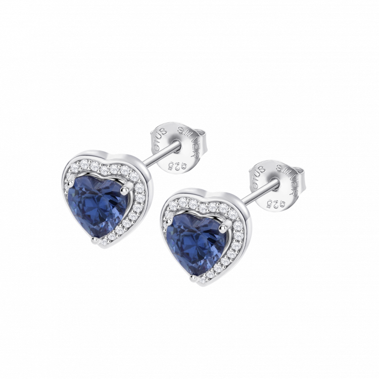 Boucles d'oreilles Lotus Silver