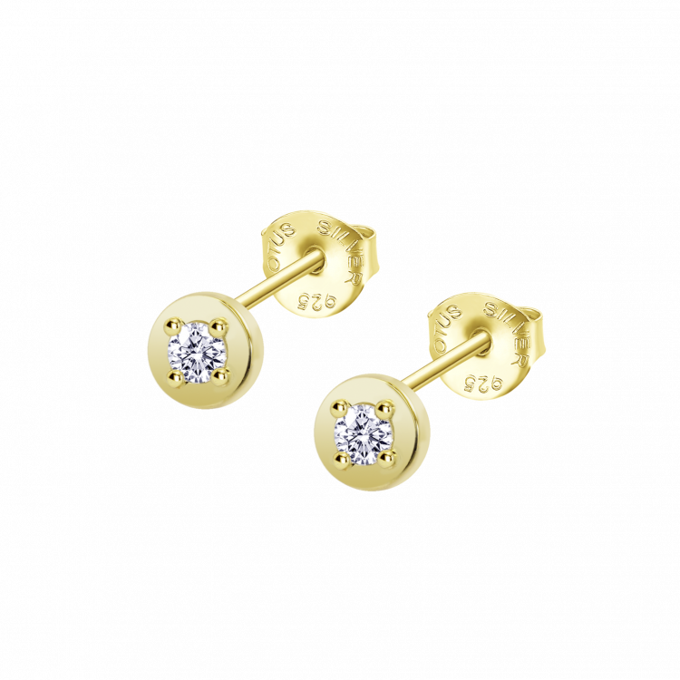 Boucles d'oreilles Lotus Silver