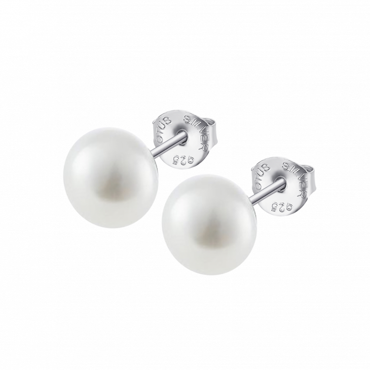 Boucles d'oreilles Lotus Silver