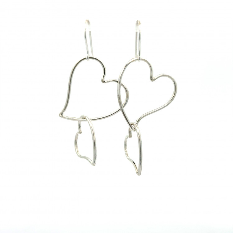 Boucles d'oreilles en argent