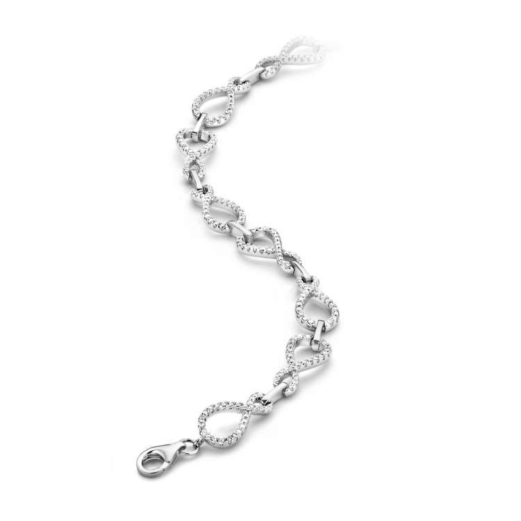 Bracelet Silver Rose