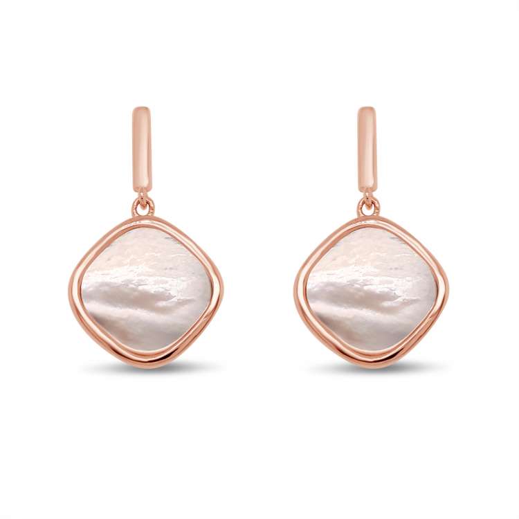 Boucles d'oreilles Silver Rose
