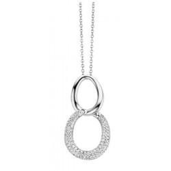 Collier Silver Rose