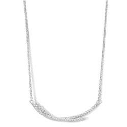 Collier Silver Rose