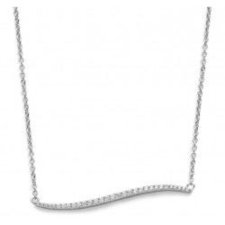 Collier Silver Rose