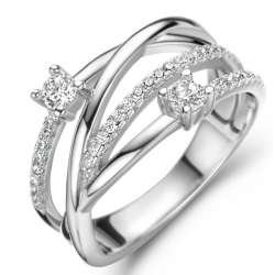 Bague Silver Rose